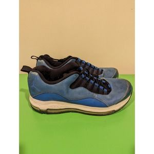 Nike Basketball Shoes Air Jordan Blue 2011 Lace Up Low Top Mens Size 10.5‎